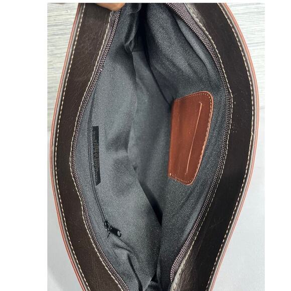 Borgo Degli Etruschi Brown Leather Shoulder Bag - Picture 11 of 11